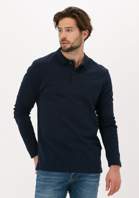 Dunkelblau SELECTED HOMME Polo-Shirt SLHPARIS LS POLO B NOOS - large