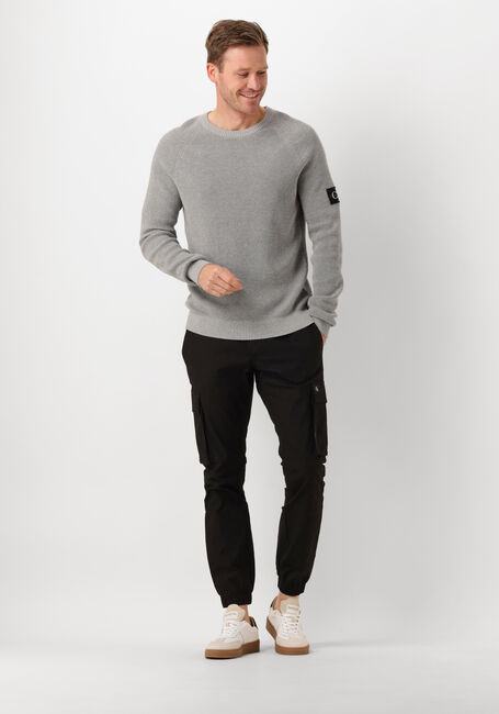 Schwarze CALVIN KLEIN Cargohosen SKINNY CARGO - large