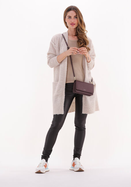 Camelfarbene SELECTED WOMEN Top SLFMOON SL KNIT TOP - large