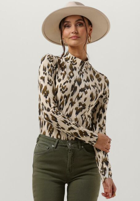 Olive SCOTCH & SODA Tops & T-shirts ALL-OVER PRINT SLIM-FIT LONG SLEEVE T-SHIRT - large