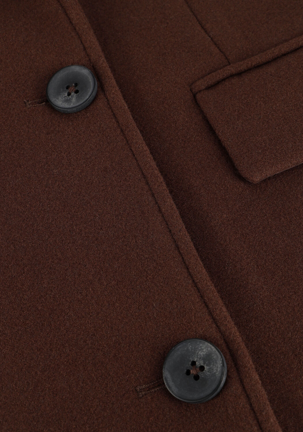 Braune EDITED M&auml;ntel OVERSIZE HAIMA COAT - large