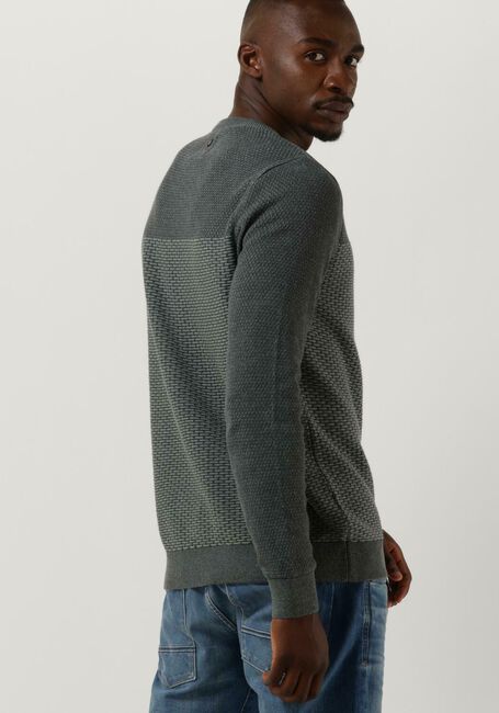 Grüne PME LEGEND Pullover R-NECK COTTON PLATED - large