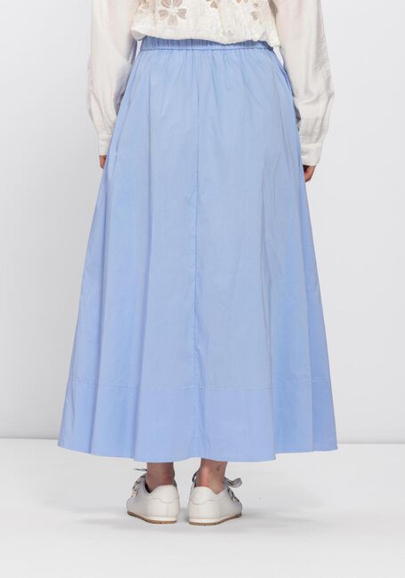 Blaue NEO NOIR Midirock YARA LONG POPLIN SKIRT - large