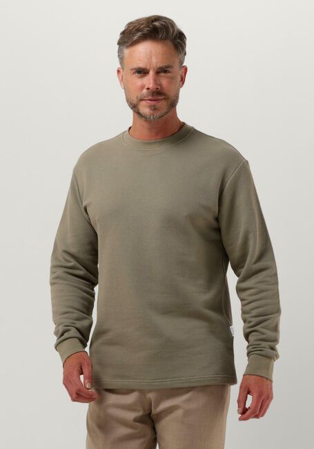 Olive SELECTED HOMME Pullover SLHDIMMY CREW NECK SWEAT W - large