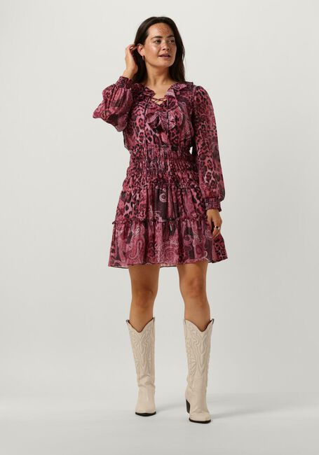 Rosane GUESS Minikleid LS LACE UP FLARED LUCY DRESS - large