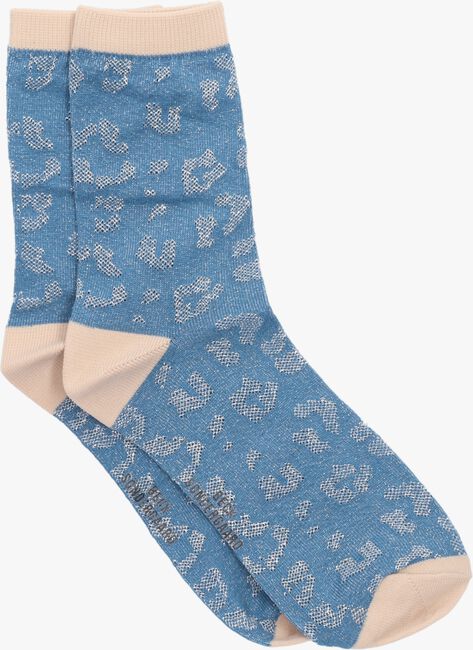 Blaue BECKSONDERGAARD Socken LEO GLITZI SOCK - large
