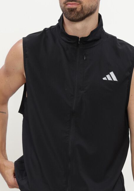 Schwarze ADIDAS Sportwesten RUN ESS VEST M - large