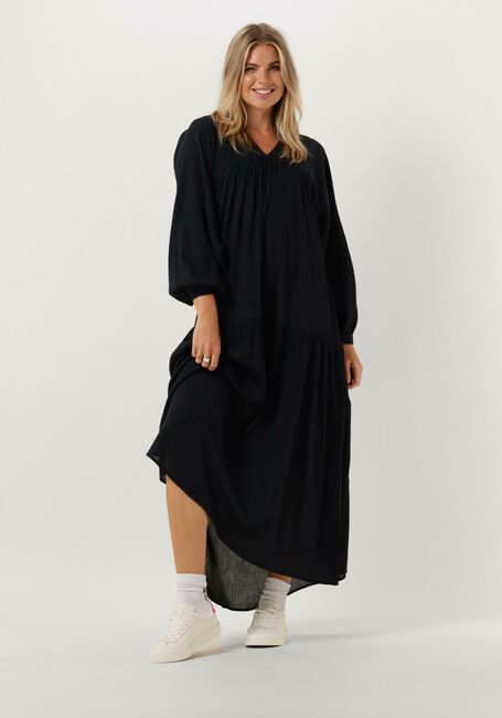 Dunkelblau BY-BAR Maxikleid HAYLEY DRESS - large