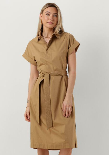 Camelfarbene SUNCOO Midikleid CLODIE - large