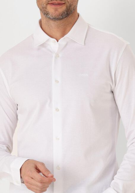 Weiße BOSS ORANGE Klassisches Oberhemd MYSOFT - large
