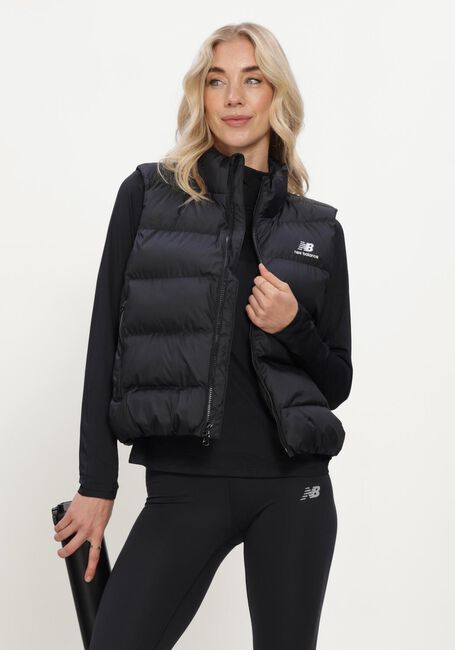 Schwarze NEW BALANCE Bodywarmer BOSTON PUFFER VEST - large