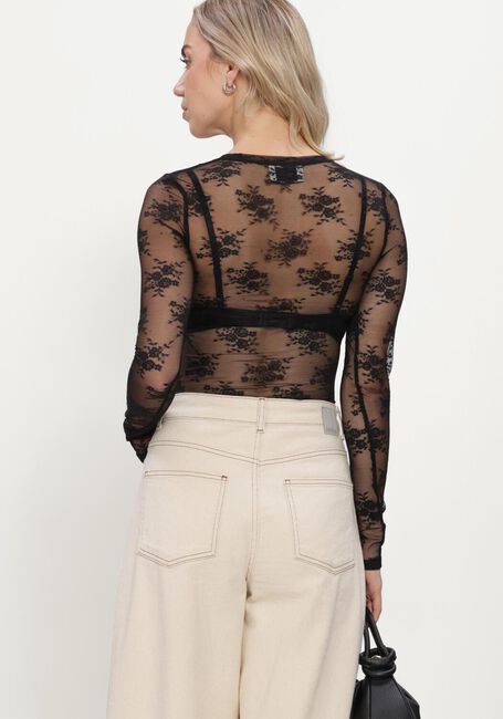 Schwarze NEO NOIR Blusen EVANIA MESH BLOUSE - large