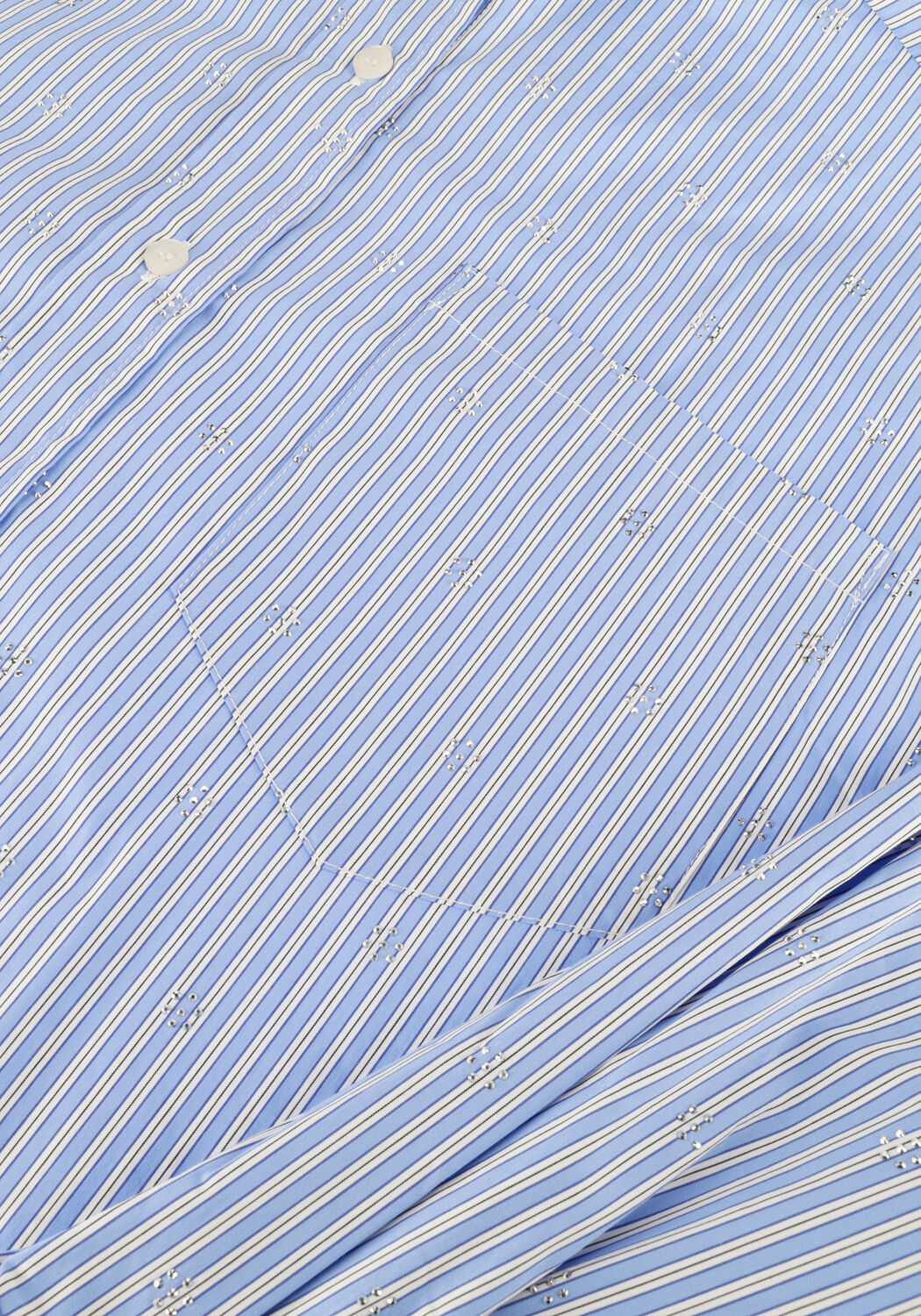 Dunkelblau NEO NOIR Blusen DALMA DECORATION SHIRT - large