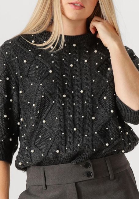 Dunkelgrau GESTUZ Pullover GZTAIBA DECO PULLOVER - large