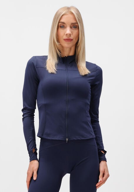 Dunkelblau NEO NOIR Strickjacke NOLANA ZIP BLOUSE - large