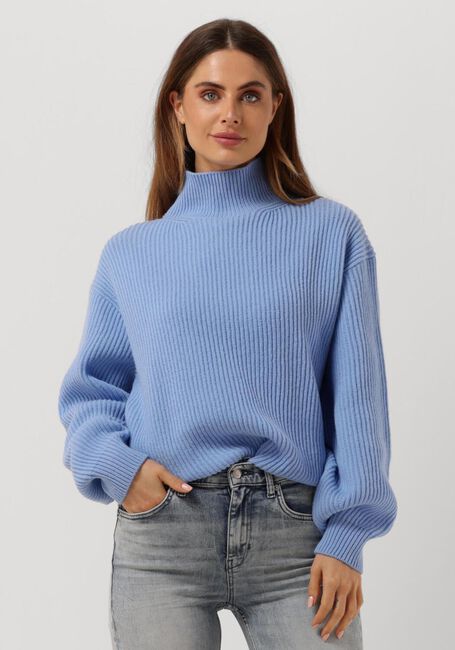 Hellblau DRYKORN Rollkragenpullover TILDI - large