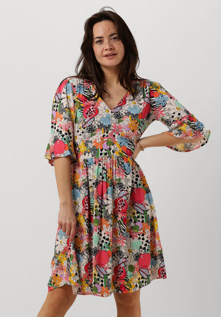 Mehrfarbige/Bunte POM AMSTERDAM Minikleid DRESS LIV 7302 - large