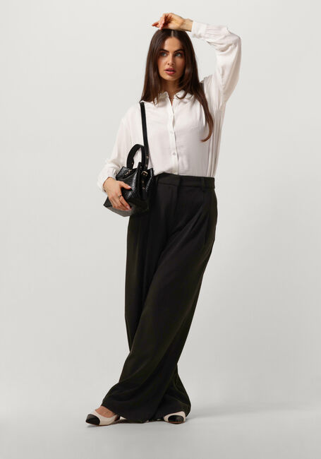 Schwarze MSCH COPENHAGEN Hose MSCHHENRIKA HW PANTS - large