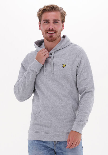 Graue LYLE & SCOTT Pullover & Cardigans PULLOVER HOODIE - large