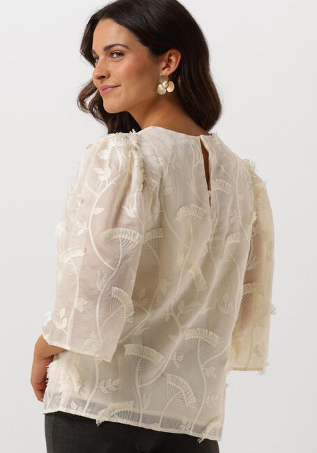 Ecru MINUS Blusen PIPER ROUND NECK BLOUSE - large