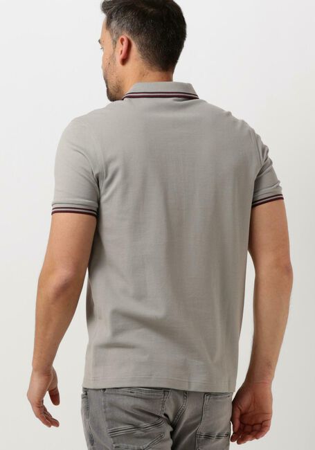 Hellgrau FRED PERRY Polo-Shirt TWIN TIPPED FRED PERRY SHIRT - large