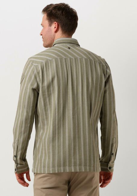 Grüne PME LEGEND Casual-Oberhemd LONG SLEEVE SHIRT YARN DYED STRIPE - large