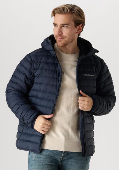 Dunkelblau PEAK PERFORMANCE Wattierte Jack M DOWN LINER HOOD JACKET - large