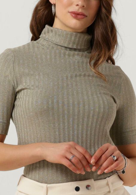 Olive MY ESSENTIAL WARDROBE Top JANNIMW ROLLNECK BLOUSE - large