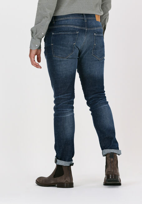 Dunkelblau SELECTED HOMME Slim fit jeans SLIM-LEON 4074 D.B. SUPERST - large