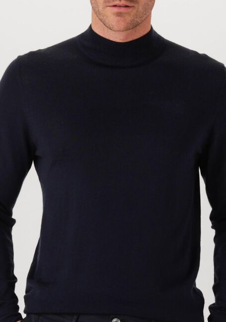 Dunkelblau PROFUOMO Rollkragenpullover PULLOVER MOCK NECK MERINO - large