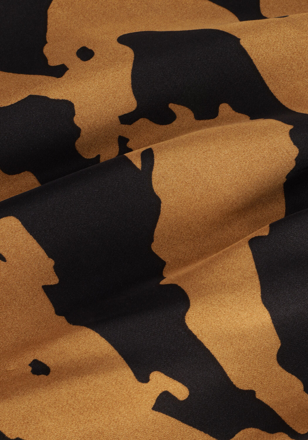 Braune MY ESSENTIAL WARDROBE Midikleid EVEMW LONG DRESS - large