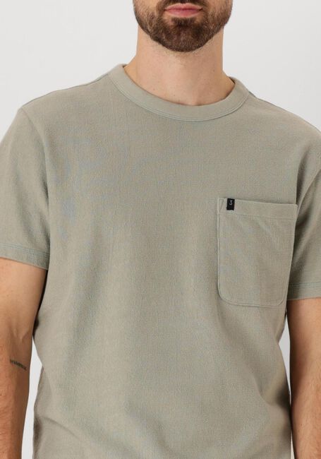 Grüne BUTCHER OF BLUE T-shirt ADRIEN LOOSE PKT TEE - large