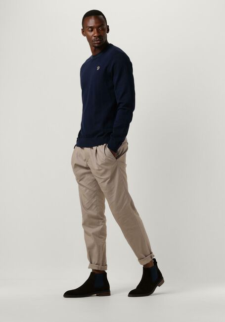 Dunkelblau PS PAUL SMITH Pullover MENS SWEATER CREW NECK ZEB BAD - large