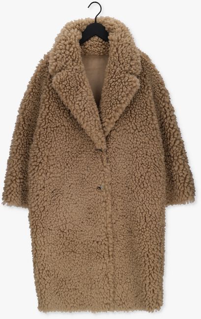 Taupe BEAUMONT Teddy-Jacke REVERSIBLE CURLY LAMMY COAT - large