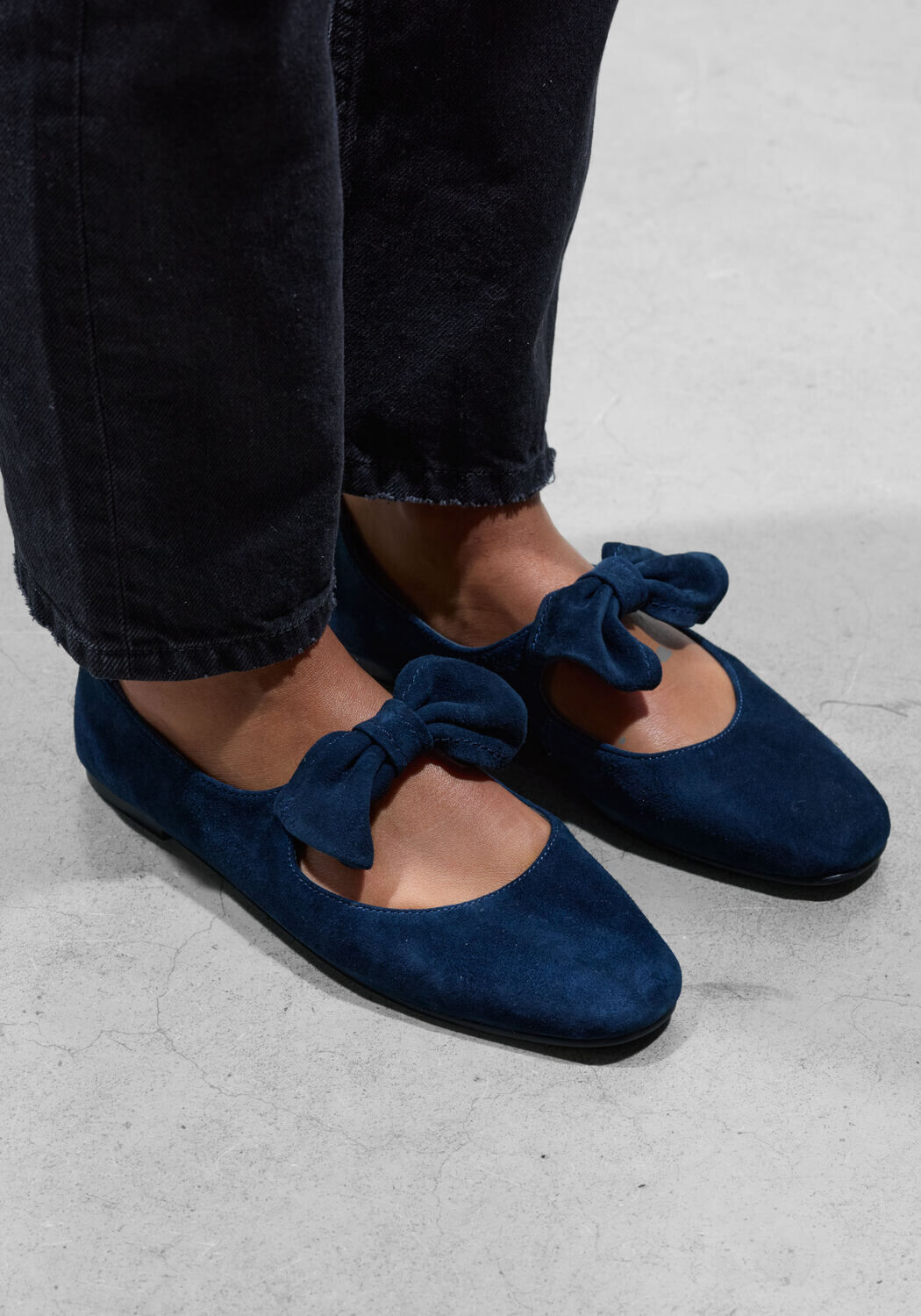 Blaue STEFANO LAURAN Ballerinas BAILARINA LAZO - medium
