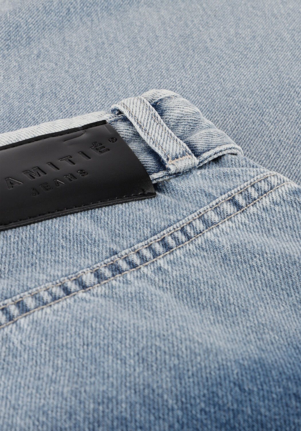 Blaue HAUTE L'AMITI&Eacute; Wide jeans FLIP WAIST POCKET TALL JEANS - large