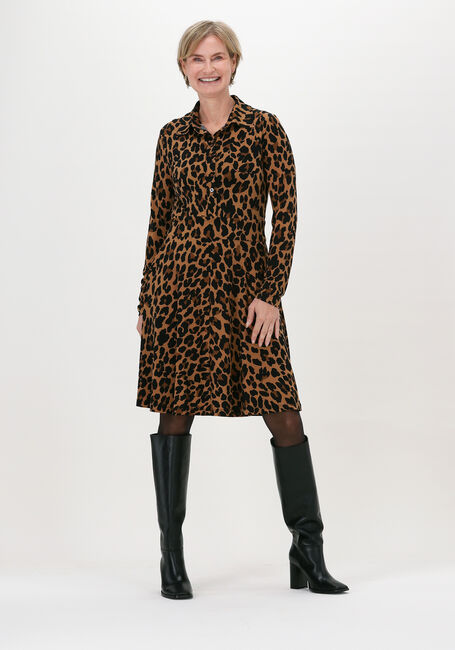 Braune VANILIA Minikleid LEO BOW MINI SKIRT - large