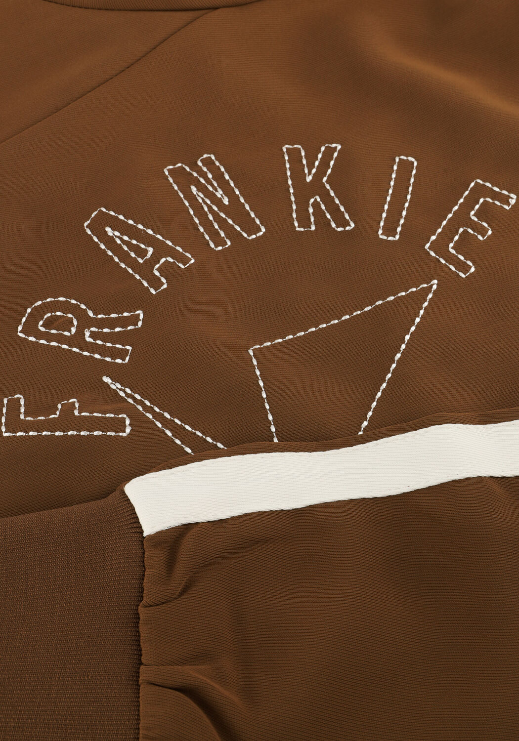 Braune FRANKIE & LIBERTY Pullover TESKE TRACKSUIT JACKET - large