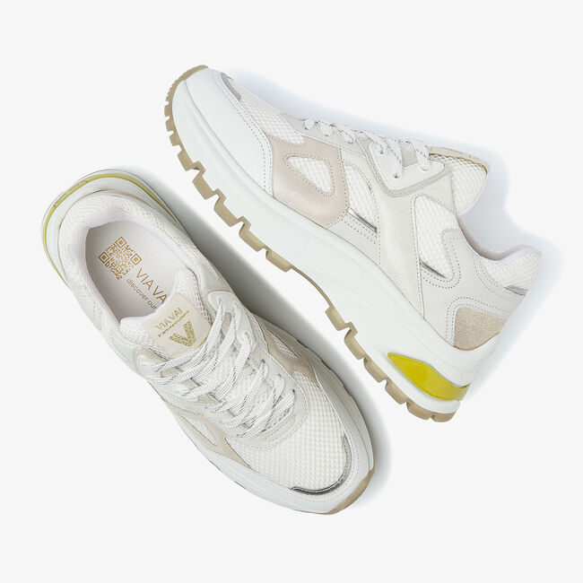Beige VIA VAI Sneaker Low LIZ SILA - large