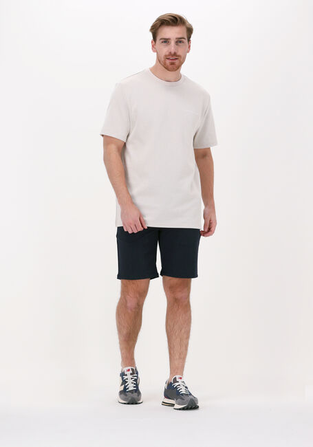 Dunkelblau WOODBIRD Kurze Hose STEFFEN MELANGE SHORT - large