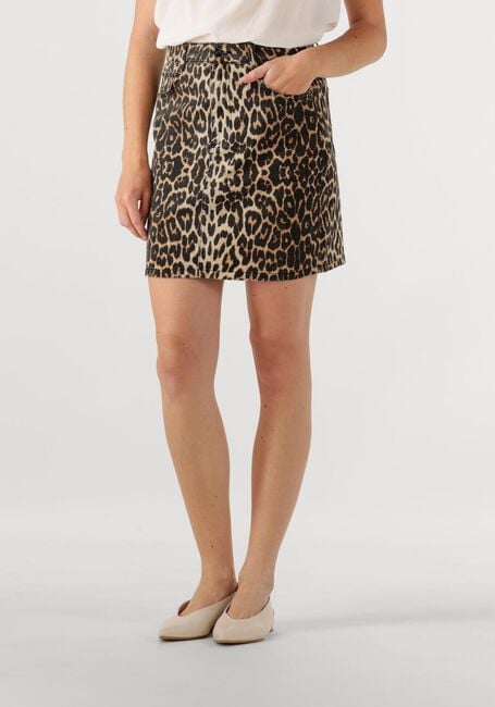 Beige CO'COUTURE Minirock LEOCC DENIM SKORT - large