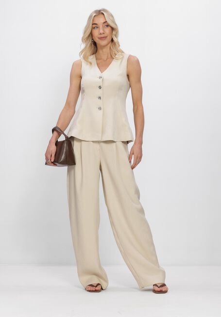 Creme MSCH COPENHAGEN Hosen MSCHESTERIANE HW PANTS - large