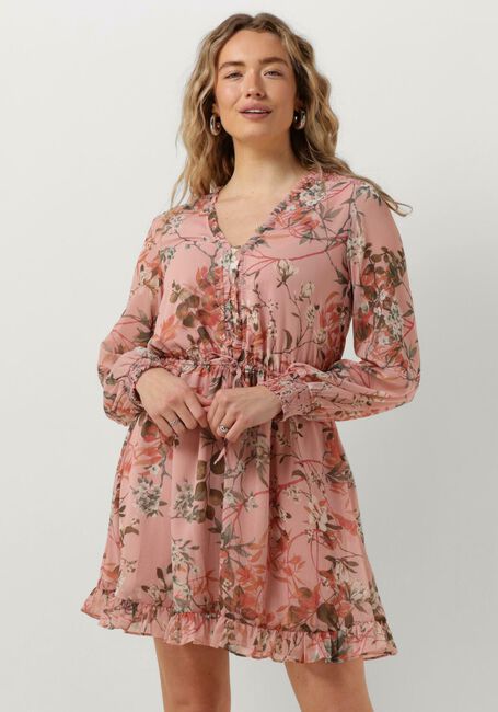 Hell-Pink GUESS Minikleid SS VANESSA FLARE DRESS - large