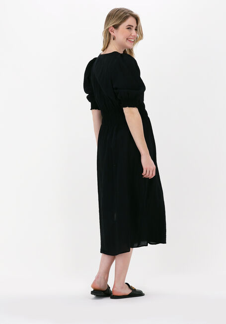 Schwarze LEVETE ROOM Midikleid MONICA 6 SHIRT - large