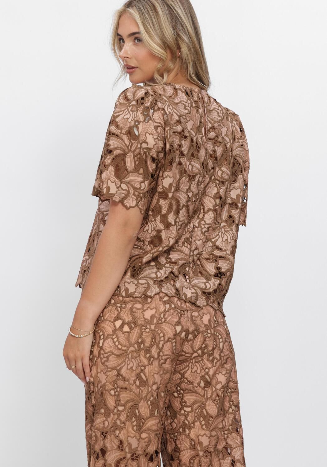 Mehrfarbige/Bunte AMAYA AMSTERDAM Blusen MEGGAN TOP - large
