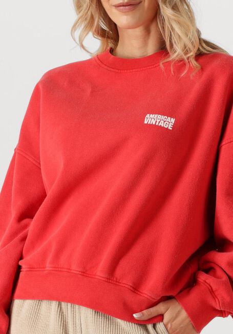 Rote AMERICAN VINTAGE Pullover PLIZZY - large