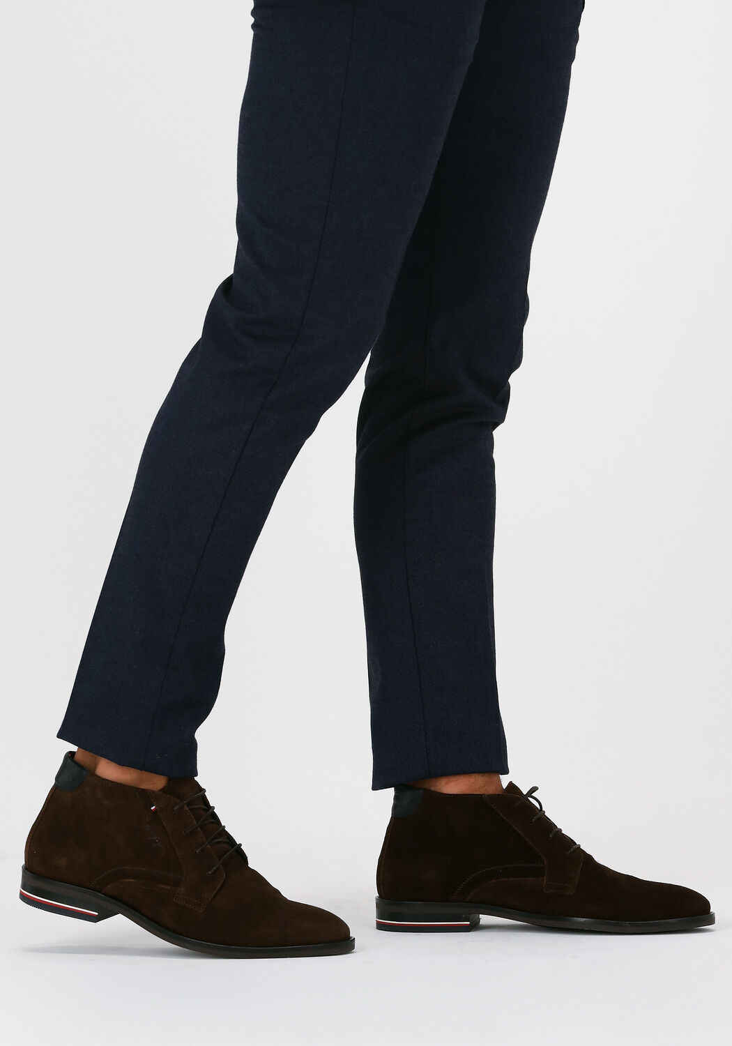 Braune TOMMY HILFIGER Business Schuhe SIGNATURE HILFIGER - large