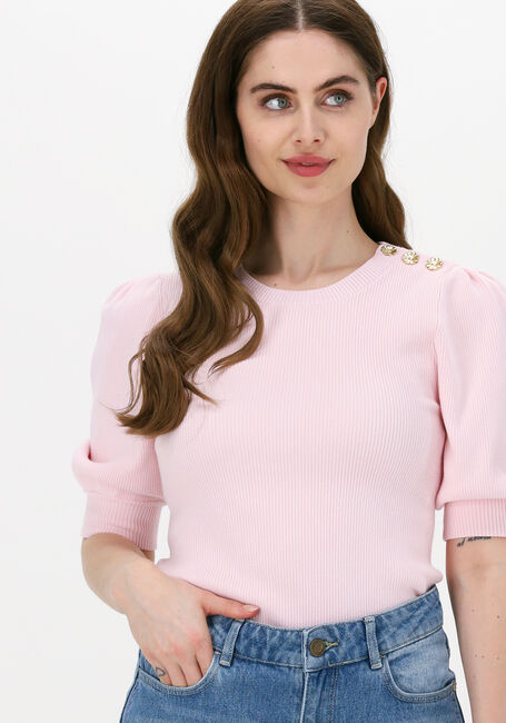Hell-Pink FABIENNE CHAPOT Pullover LILLIAN SHORT SLEEVE PULLOVER - large