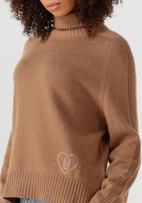 Camelfarbene LIU JO Pullover ECS MAGLIA CHIUSA - large