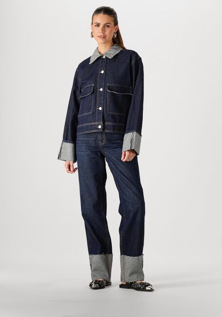 Dunkelblau Y.A.S. Straight leg jeans YASMARIA HMW JEANS S. - large